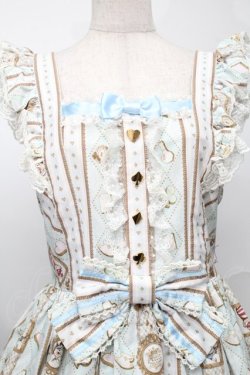 画像3: Angelic Pretty / Alice in WonderLandジャンパースカート  サックス S-25-09-02-051-AP-OP-AS-ZS