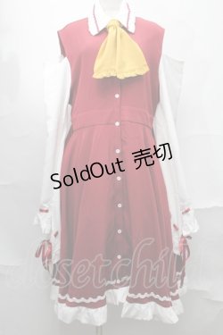 画像1: Favorite / 博麗霊夢の巫女ワンピース  赤 S-25-09-02-054-LO-OP-HR-ZS
