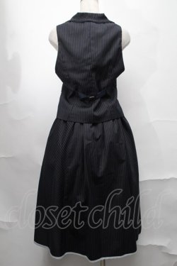 画像2: axes femme / ベストスカートセットアップ  紺 S-25-09-02-056-AX-OP-AS-ZS