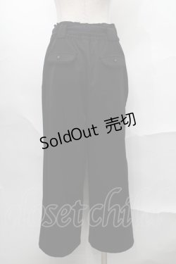 画像2: axes femme / ワイドパンツ  黒 S-25-09-02-060-AX-PA-AS-ZS