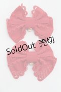 Angelic Pretty / ハートリボンクリップSet  赤 S-25-09-02-021-AP-AC-HR-ZS