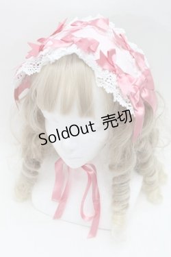 画像1: BABY,THE STARS SHINE BRIGHT / Ribbon ribbon blooms ヘッドドレス  ピンク S-25-09-02-024-BA-AC-AS-ZS