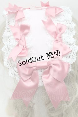 画像3: BABY,THE STARS SHINE BRIGHT / Ribbon ribbon blooms ヘッドドレス  ピンク S-25-09-02-024-BA-AC-AS-ZS