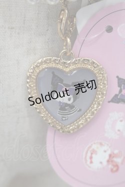 画像3: m petit by misako / サンリオキャラクターズコラボ AMハートバックルベルト  黒 S-25-09-02-030-LO-ZA-AS-ZS