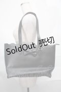 m petit by misako / AMスカラップトートバッグ  黒 S-25-09-02-037-LO-BG-AS-ZS