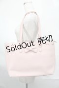 m petit by misako / AMスカラップトートバッグ  ピンク S-25-09-02-038-LO-BG-AS-ZS