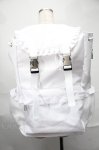 画像1: 【SALE】merry jenny / フリルバックパック  白 S-25-09-02-040-LO-BG-HR-ZT386 (1)