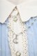画像4: axes femme / セットアップ  サックス S-25-09-03-040-AX-AC-AS-ZS (4)