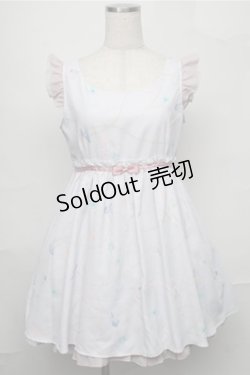 画像1: Ank Rouge / マリン&パールワンピース  サックス S-25-09-03-045-CA-OP-HR-ZS