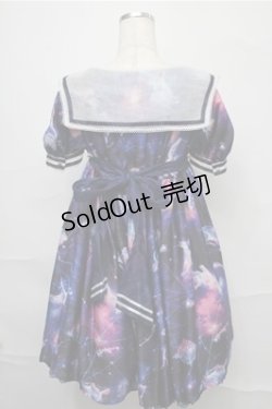 画像2: Angelic Pretty / Dreamy Planetariumワンピース  紺 S-25-09-03-055-AP-OP-HR-ZS
