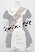 LOLITA / エシャルプ付ワンピース  紺ｘオフ S-25-09-03-056-LO-OP-AS-ZS