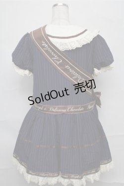 画像2: LOLITA / エシャルプ付ワンピース  紺ｘオフ S-25-09-03-056-LO-OP-AS-ZS