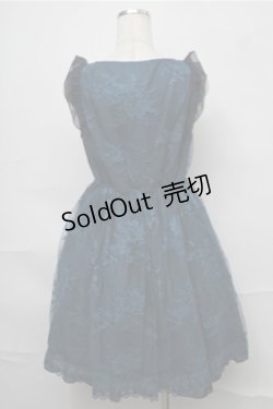 画像2: axes femme / レース重ね編み上げワンピース  グリーン S-25-09-03-059-AX-OP-AS-ZS