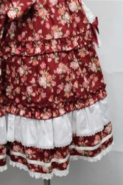 画像3: Angelic Pretty / Flower Basketスカート  ワイン S-25-09-03-061-AP-SK-AS-ZS