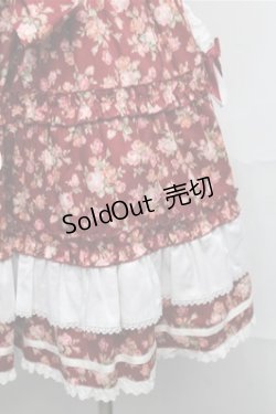 画像3: Angelic Pretty / Flower Basketスカート  ワイン S-25-09-03-061-AP-SK-AS-ZS