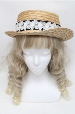 画像2: 【SALE】ALICE and the PIRATES / ローズレースカンカン帽   S-25-09-03-008-PA-AC-HR-ZTK025 (2)