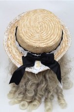 画像3: 【SALE】ALICE and the PIRATES / ローズレースカンカン帽   S-25-09-03-008-PA-AC-HR-ZTK025 (3)