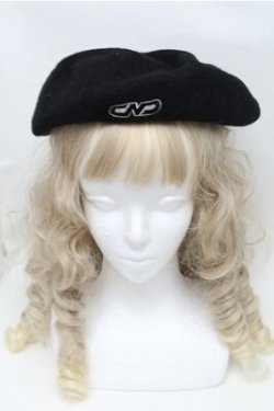 画像2: Candy Stripper / ベレー帽  黒 S-25-09-03-009-PU-AC-AS-ZS