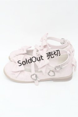 画像2: metamorphose / トリプルリボンクロスストラップシューズ L ピンク S-25-09-03-010-ME-SH-HR-ZS