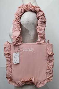 Candy Stripper / CANDY FRILL バッグ  ピンク S-25-09-03-015-PU-BG-AS-ZT501