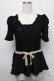 画像1: axes femme / トップス  黒 S-25-09-03-022-AX-TO-AS-ZS (1)