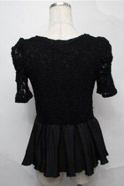 画像2: axes femme / トップス  黒 S-25-09-03-022-AX-TO-AS-ZS