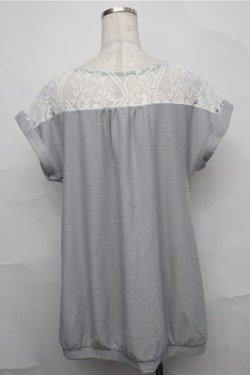 画像2: axes femme / トップス  サックス S-25-09-03-028-AX-TO-AS-ZS