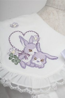 画像4: Amavel / Bunny＆Chick Festival ブラウス  白ｘ紫 S-25-09-03-033-CA-BL-HR-ZS