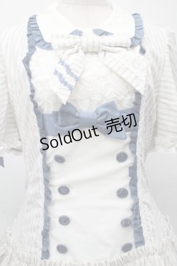 画像3: LOLITA / ストライプワンピース  オフｘサックス S-25-09-04-046-LO-OP-AS-ZS