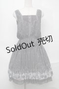 axes femme / メルヘン柄ノースリチュニ  グレー S-25-09-04-052-AX-OP-HR-ZS
