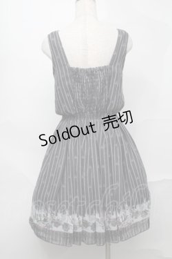画像2: axes femme / メルヘン柄ノースリチュニ  グレー S-25-09-04-052-AX-OP-HR-ZS