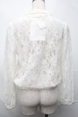 画像2: axes femme / レースジャケット  オフ S-25-09-04-007-AX-JA-AS-ZS