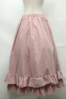画像2: FLC / MINA*ティアードスカート LL ピンク S-25-09-04-058-LO-SK-AS-ZS