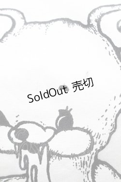 画像3: 【SALE】monomania / よだれベアプルオーバー  白 S-25-09-04-010-PU-TO-HR-ZT066