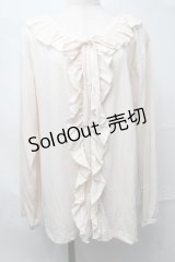 m petit by misako / テンAOリブムジフリルJK LL オフ S-25-09-04-013-LO-BL-AS-ZS