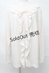 m petit by misako / テンAOリブムジフリルJK LL オフ S-25-09-04-013-LO-BL-AS-ZS