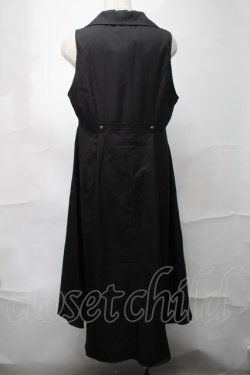 画像2: axes femme / ジレ風ロングベスト  黒 S-25-09-04-028-AX-TO-AS-ZS