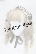 Innocent World / ローズリボンヘッドドレス  グリーン S-25-09-04-005-IW-ZA-HR-ZS