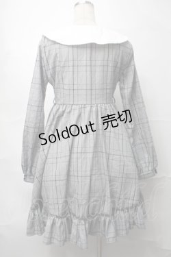 画像2: Favorite / チェック切替ワンピース  グレー S-25-09-04-033-LO-OP-HR-ZS