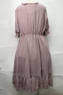 画像2: m petit by misako / AMレースアップワンピース 4L 中桃 S-25-09-04-038-LO-OP-AS-ZS