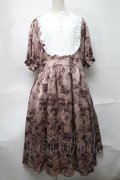 m petit by misako / トワルドジュイワンピース 4L 中桃 S-25-09-04-040-LO-OP-AS-ZS