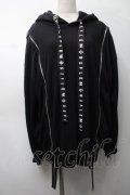 REFLEM / ドラゴン刺繍BIGパーカー  黒 S-25-09-05-038-PU-JA-HR-ZS