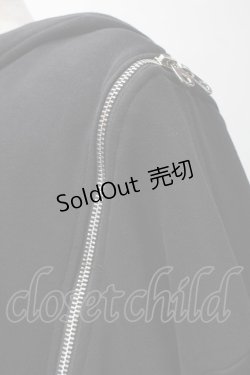 画像4: REFLEM / ドラゴン刺繍BIGパーカー  黒 S-25-09-05-038-PU-JA-HR-ZS