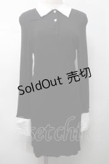 KILL STAR / バイカラーワンピース  黒ｘ白 S-25-09-05-040-SL-OP-HR-ZS