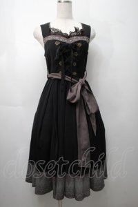 Ozz oneste / Fairy tale Roseジャンパースカート  黒 S-25-09-05-041-OO-OP-SZ-ZS