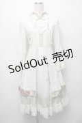 Ozz oneste / レイヤード風和チャイナワンピース  アイボリー S-25-09-05-045-OO-OP-SZ-ZS