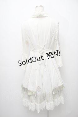 画像2: Ozz oneste / レイヤード風和チャイナワンピース  アイボリー S-25-09-05-045-OO-OP-SZ-ZS