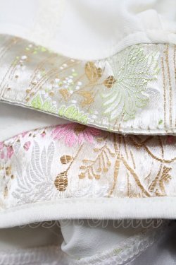 画像7: Ozz oneste / レイヤード風和チャイナワンピース  アイボリー S-25-09-05-045-OO-OP-SZ-ZS