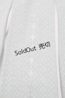 画像6: Ozz oneste / 裾刺繍サス付き袴スカート  ミントXアイボリー S-25-09-05-048-OO-PA-SA-ZS