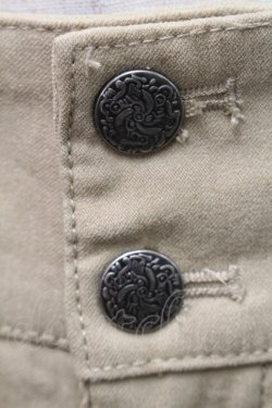 画像4: Ozz oneste / 編み上げデザインパンツ  ベージュ S-25-09-05-051-OO-PA-AS-ZS